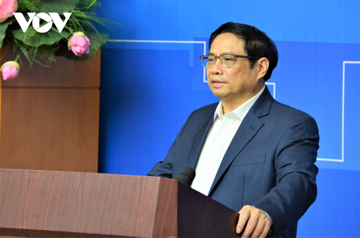 Thủ tướng Ch&amp;iacute;nh phủ Phạm Minh Ch&amp;iacute;nh. Ảnh VOV