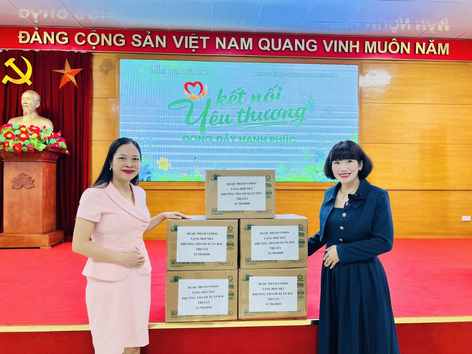 Dược phẩm Vimos lu&amp;ocirc;n mong muốn đ&amp;oacute;ng g&amp;oacute;p x&amp;atilde; hội bằng những hoạt động thiết thực