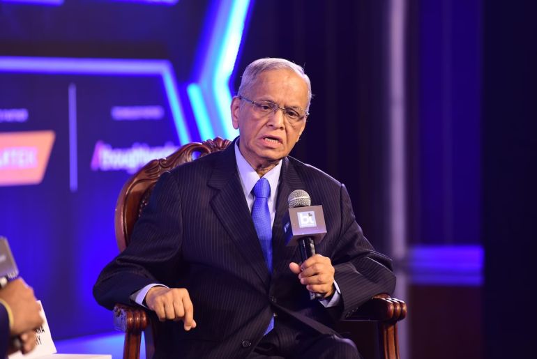 Narayana Murthy, người đ&amp;atilde; đồng s&amp;aacute;ng lập c&amp;ocirc;ng ty phần mềm Infosys