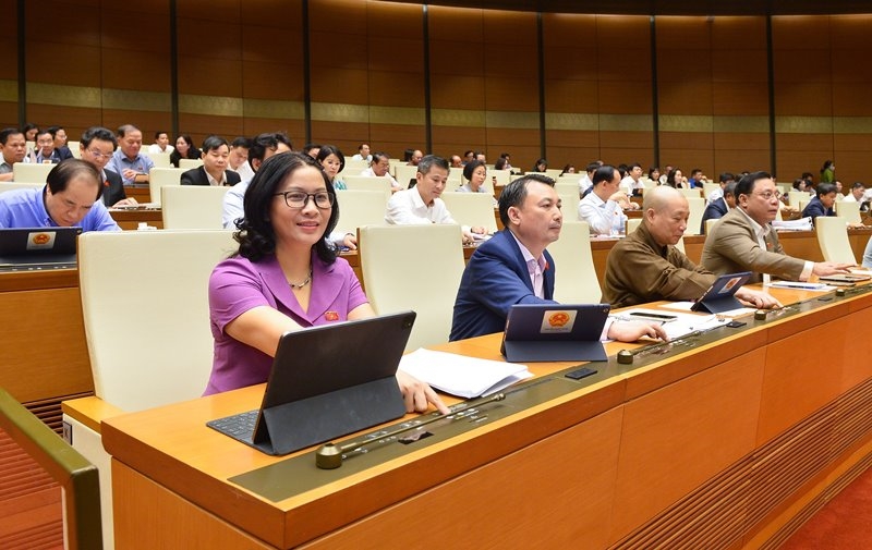 Quốc hội th&amp;ocirc;ng qua Nghị quyết về phương &amp;aacute;n ph&amp;acirc;n bổ ng&amp;acirc;n s&amp;aacute;ch trung ương năm 2024
