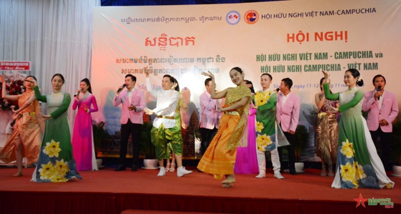 Tiết mục văn nghệ giao lưu  tại Hội nghị