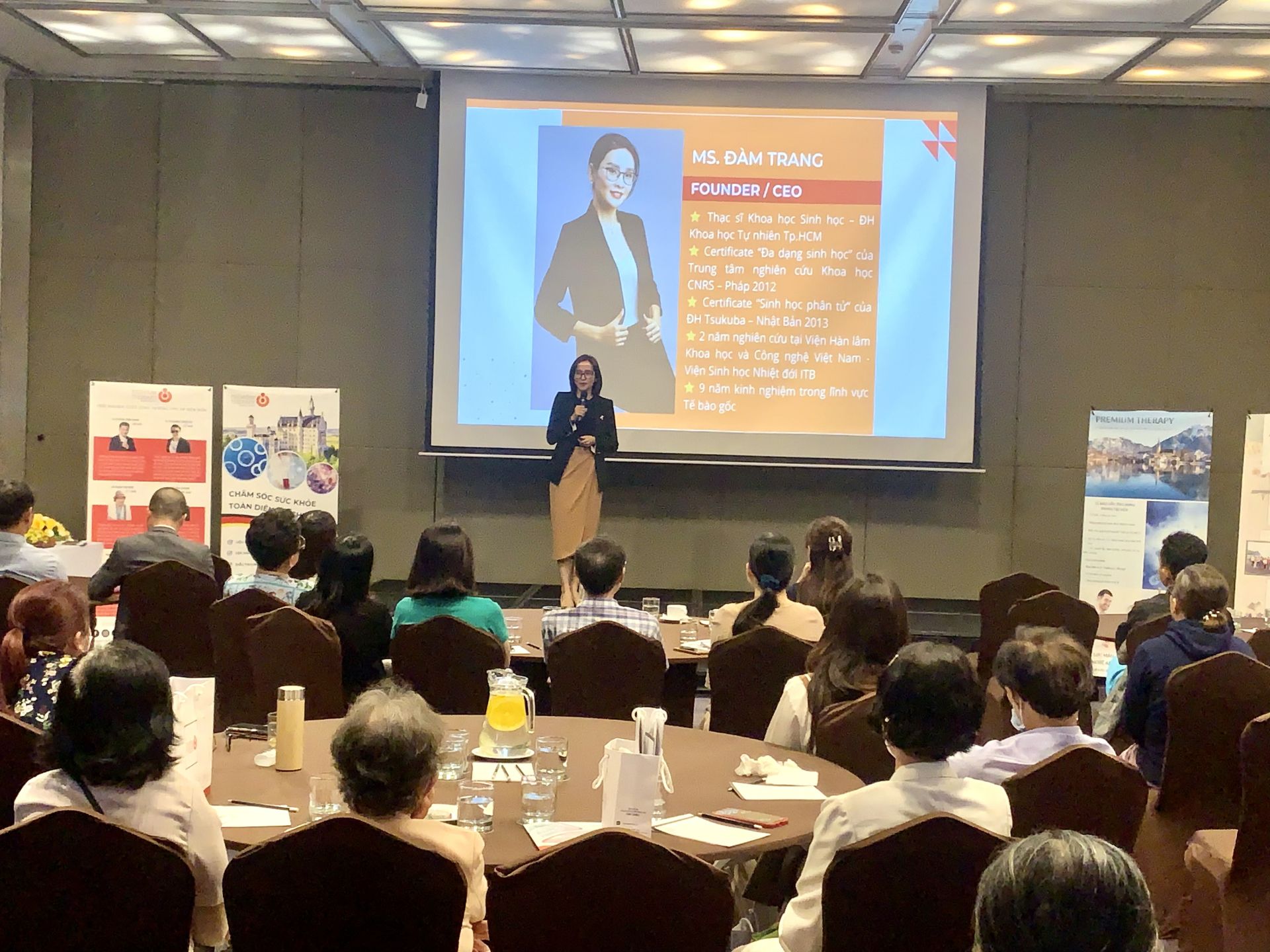 Thạc sĩ Khoa học Đ&amp;agrave;m Trang - CEO c&amp;ocirc;ng ty CP Premium Therapy