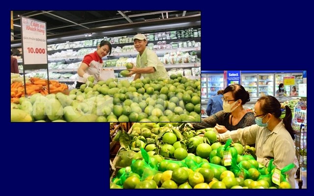 Kết nối ti&amp;ecirc;u thụ n&amp;ocirc;ng sản giữa c&amp;aacute;c hợp t&amp;aacute;c x&amp;atilde;, doanh nghiệp ở B&amp;igrave;nh Dương với hệ thống b&amp;aacute;n lẻ v&amp;agrave; xuất khẩu n&amp;ocirc;ng sản cần đẩy mạnh trong thời gian tới