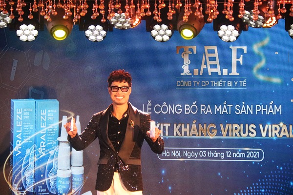 Chai xịt mũi kh&amp;aacute;ng virus Viraleze được T.A.F ra mắt sản phẩm mới