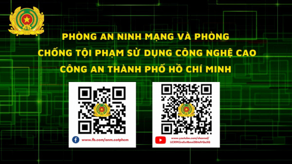 Phòng An ninh mạng Công an TPHCM ra mắt fanpage và kênh Youtube