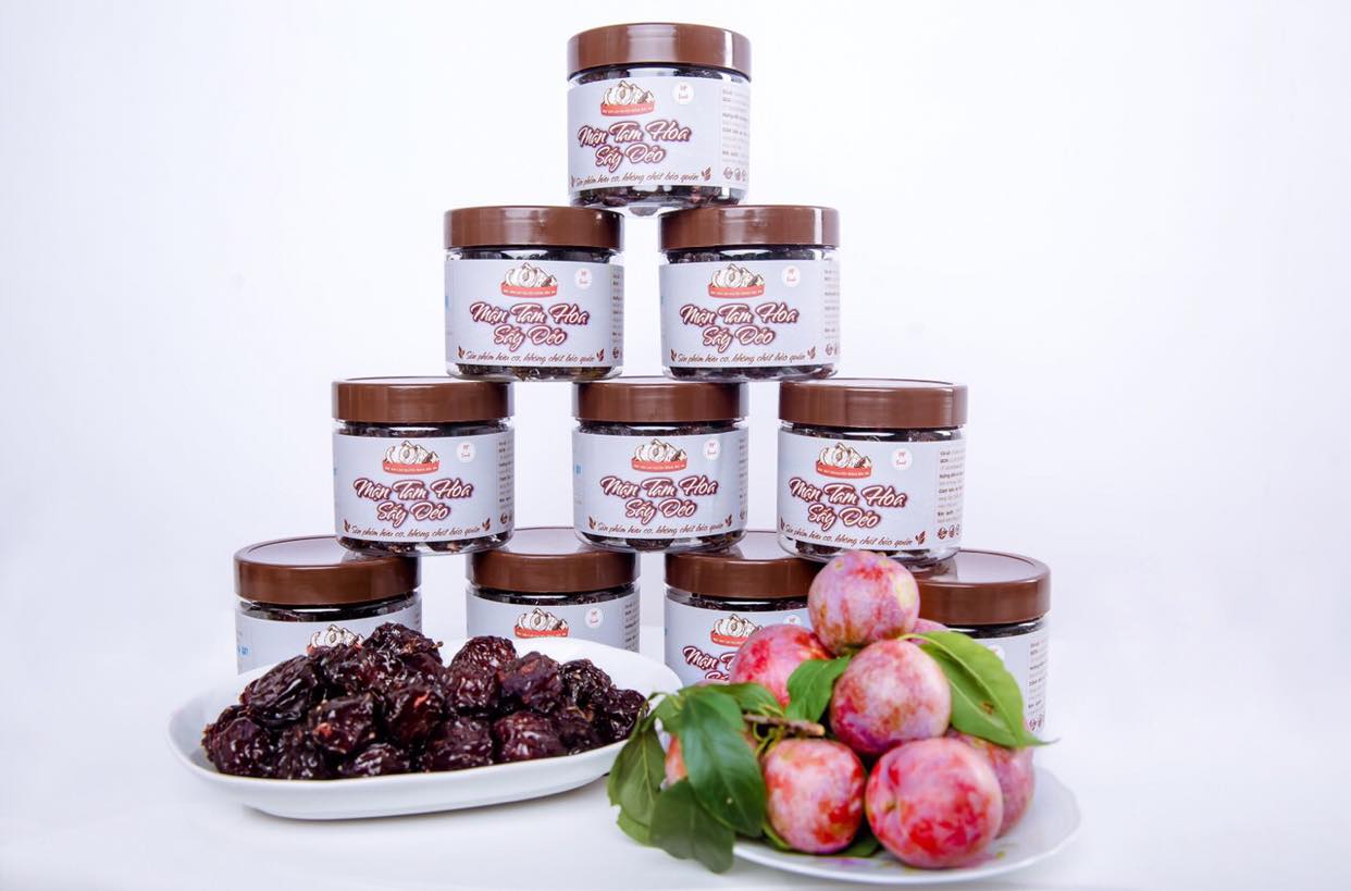 Mận Tam hoa sấy dẻo (Hợp t&amp;aacute;c x&amp;atilde; Quang Tom, Bắc H&amp;agrave;, L&amp;agrave;o Cai)