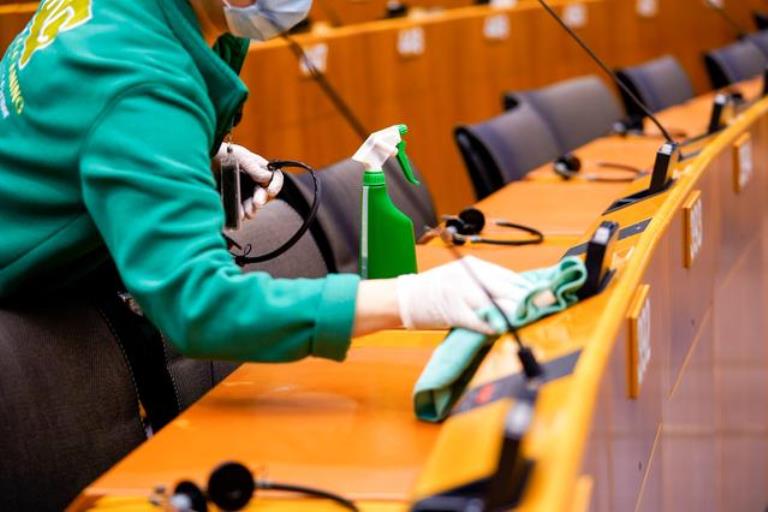 Sử dụng chất tẩy rửa vệ sinh ở EU
