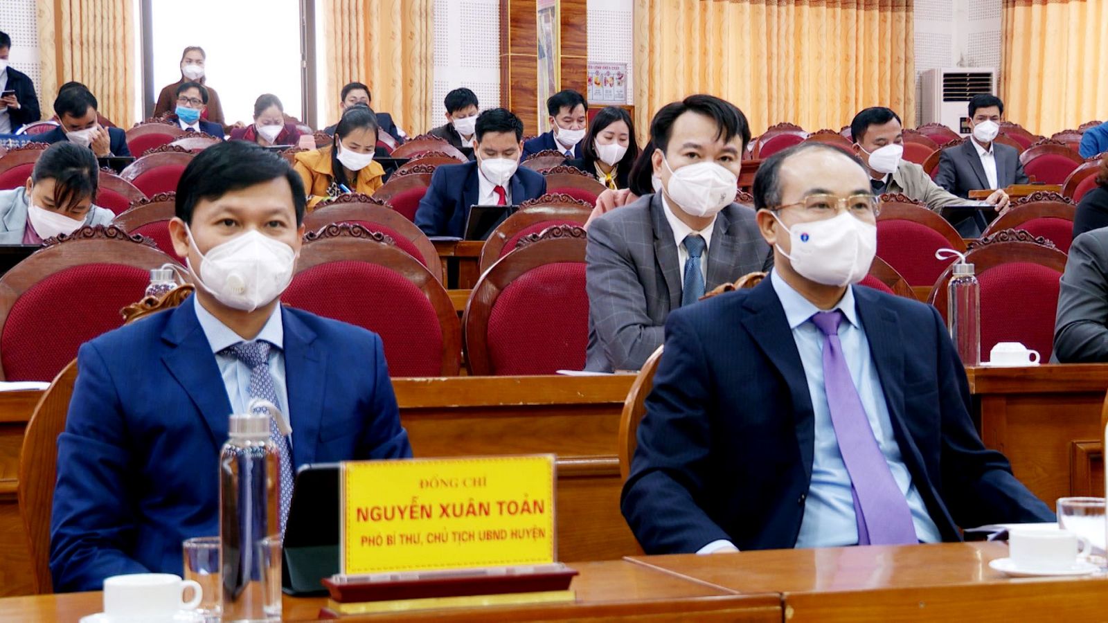 Đồng ch&amp;iacute; Vi Mạnh H&amp;ugrave;ng -Trưởng Ban Tuy&amp;ecirc;n gi&amp;aacute;o Tỉnh ủy Ph&amp;uacute; Thọ dự Kỳ họp thứ Tư - HĐND huyện T&amp;acirc;n Sơn