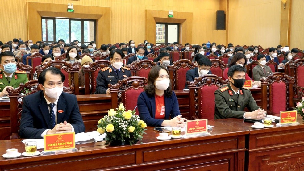 &amp;Ocirc;ng B&amp;ugrave;i Trường Giang- Gi&amp;aacute;m đốc c&amp;ocirc;ng an tỉnh Ph&amp;uacute; Thọ dự họp tại HĐND huyện Ph&amp;uacute; Ninh