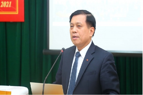 Thứ trưởng Bộ LĐ-TBXH Nguyễn Bá Hoan phát biểu tại buổi ký kết Thứ trưởng Bộ LĐ-TBXH Nguyễn Bá Hoan phát biểu tại buổi ký kết