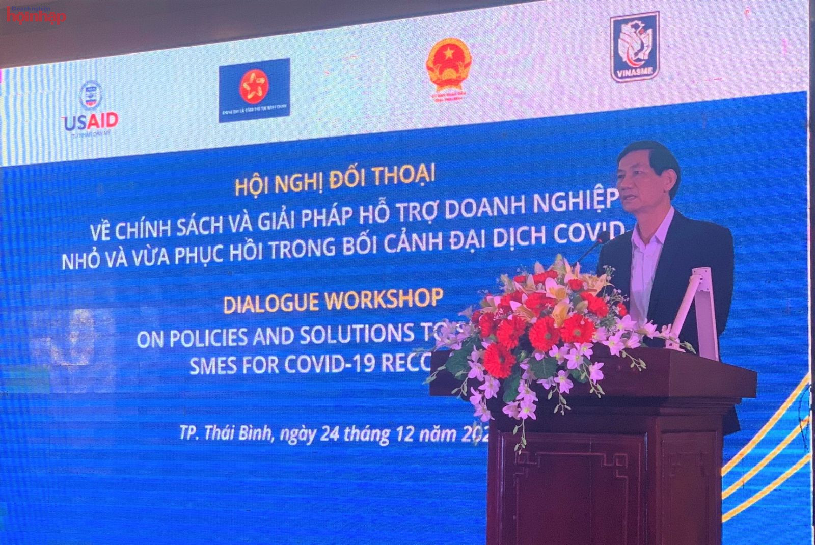 &amp;ocirc;ng Đỗ Văn Vẻ, Chủ tịch Hiệp hội Doanh nghiệp tỉnh Th&amp;aacute;i B&amp;igrave;nh
