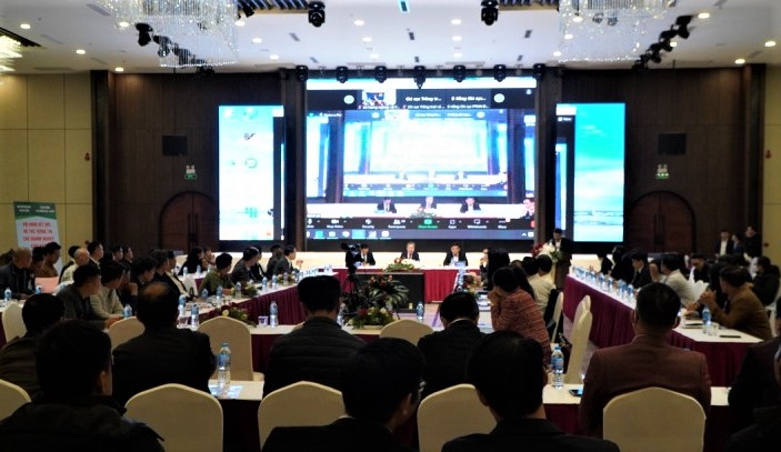 To&amp;agrave;n cảnh Hội nghị kết nối, hỗ trợ th&amp;ocirc;ng tin cho doanh nghiệp xuất khẩu h&amp;agrave;ng h&amp;oacute;a n&amp;ocirc;ng sản, thủy sản sang thị trường Trung Quốc