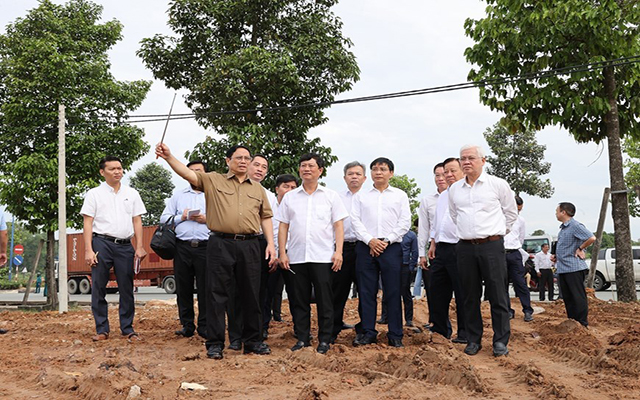 Thủ tướng thị s&amp;aacute;t dự &amp;aacute;n tuyến V&amp;agrave;nh đai 3 TP.HCM đoạn qua địa b&amp;agrave;n tỉnh B&amp;igrave;nh Dương