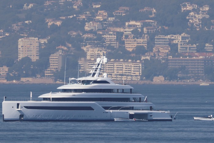 Du thuyền của Jack Ma ở Mallorca, T&amp;acirc;y Ban Nha. (Ảnh: Reuters).