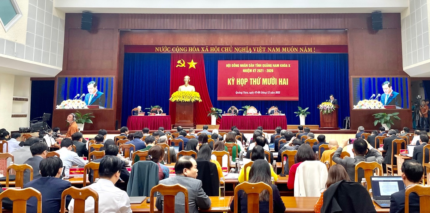Quang cảnh kỳ họp.