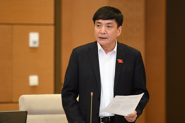 Tổng Thư k&amp;yacute; Quốc hội, Chủ nhiệm Văn ph&amp;ograve;ng Quốc hội B&amp;ugrave;i Văn Cường tại phi&amp;ecirc;n họp