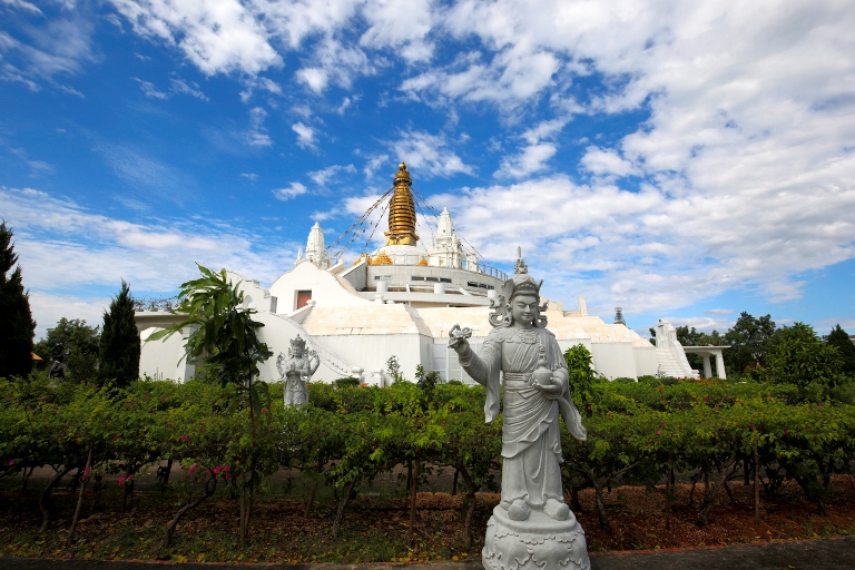 Thiết kế Bảo th&amp;aacute;p được phỏng theo đ&amp;agrave;n tr&amp;agrave;ng Mandala theo đ&amp;uacute;ng lời Đức Phật dậy trong Kinh điển về c&amp;aacute;ch kiến lập vũ trụ