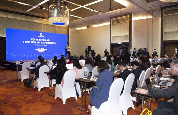 &amp;ldquo;Hội nghị tổng kết 3 năm thực thi Hiệp định CPTPP với chủ đề Tận dụng ưu thế của người đi đầu&amp;rdquo;