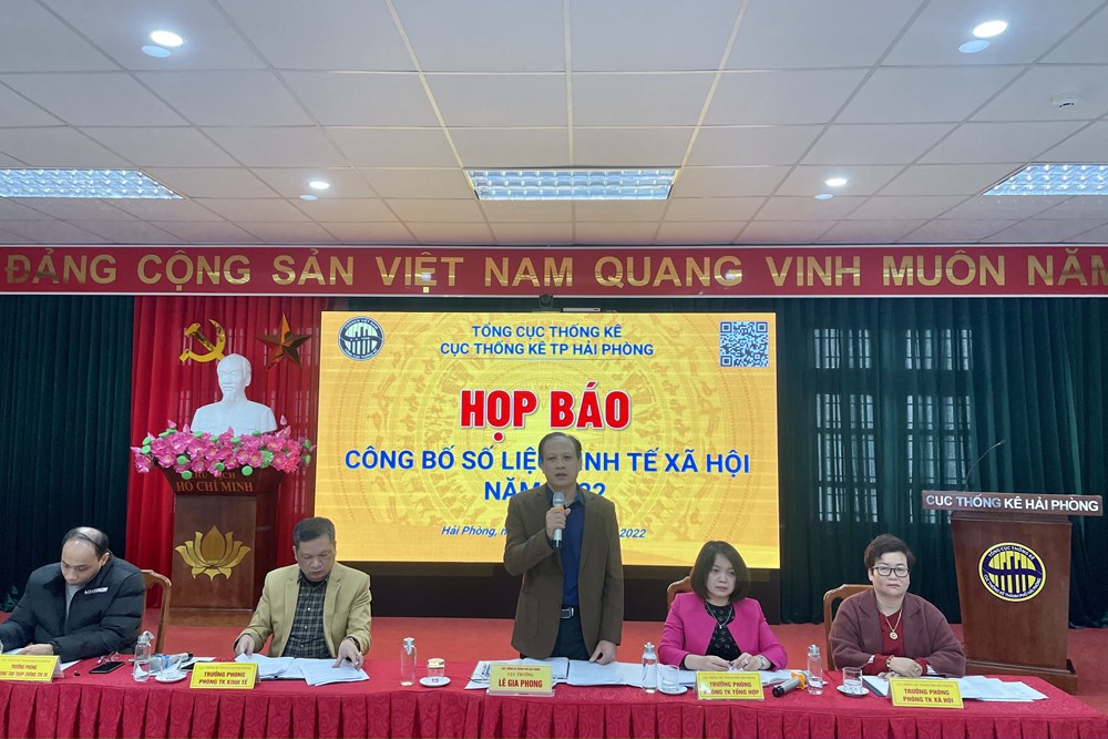 Cục Thống k&amp;ecirc; th&amp;agrave;nh phố c&amp;ocirc;ng bố số liệu kinh tế - x&amp;atilde; hội năm 2022