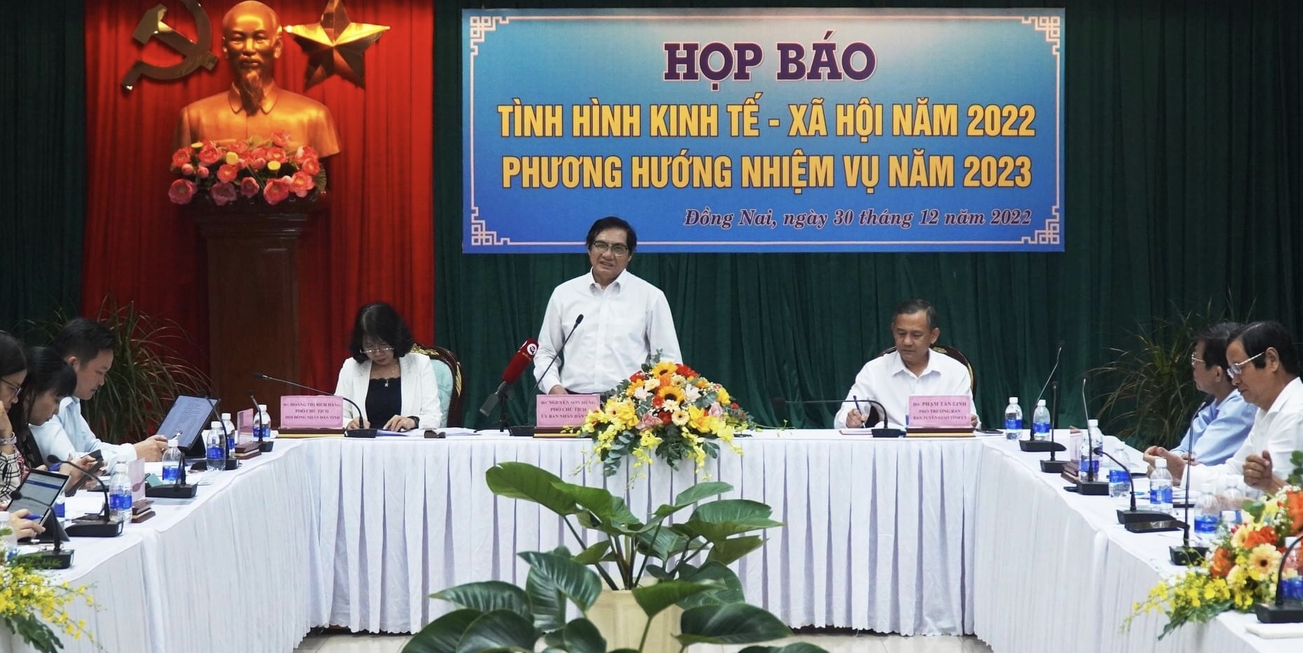 Đồng Nai họp b&amp;aacute;o t&amp;igrave;nh h&amp;igrave;nh KT-XH năm 2022