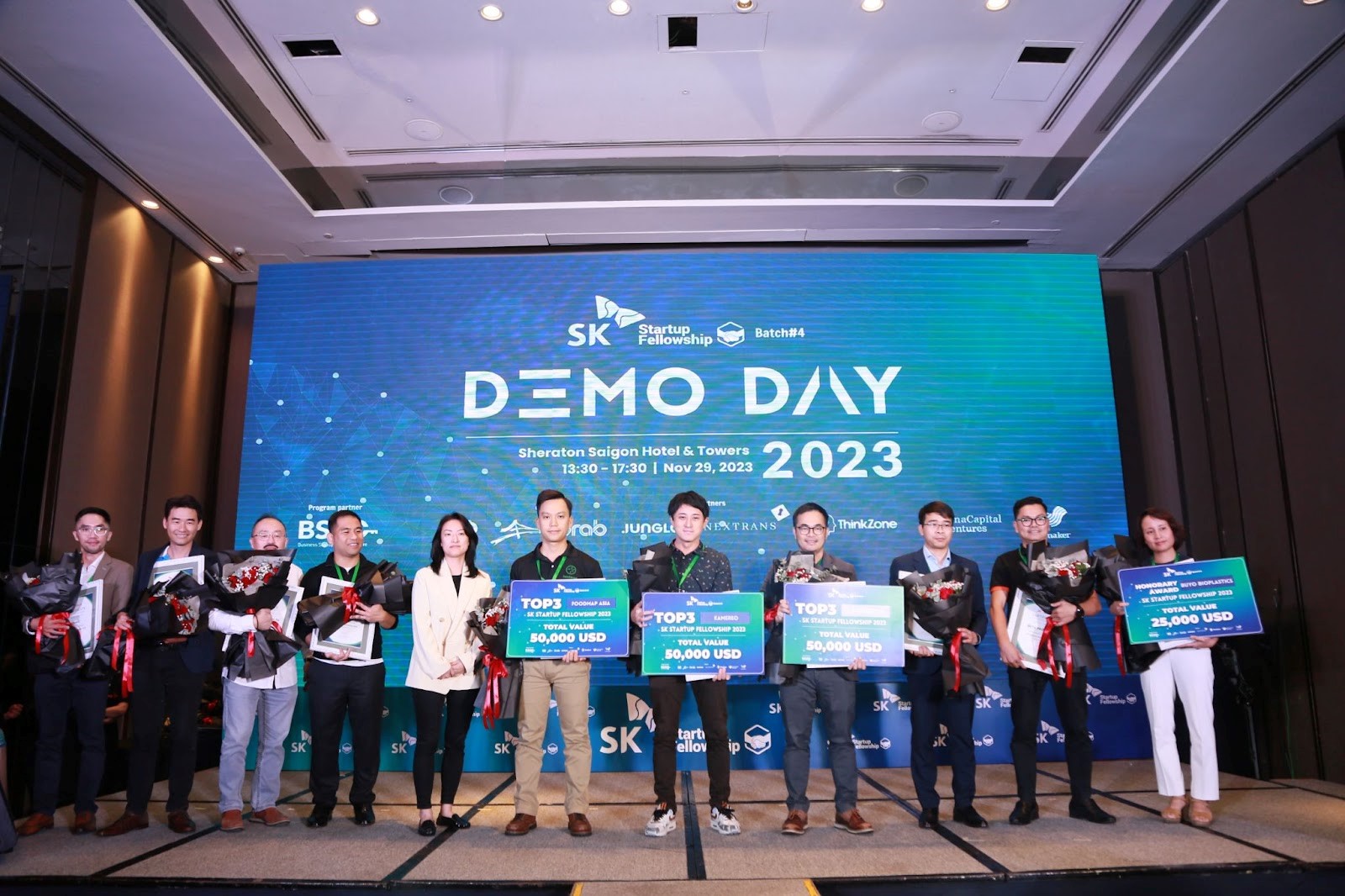 Top 3 SKSF 2023 được vinh danh