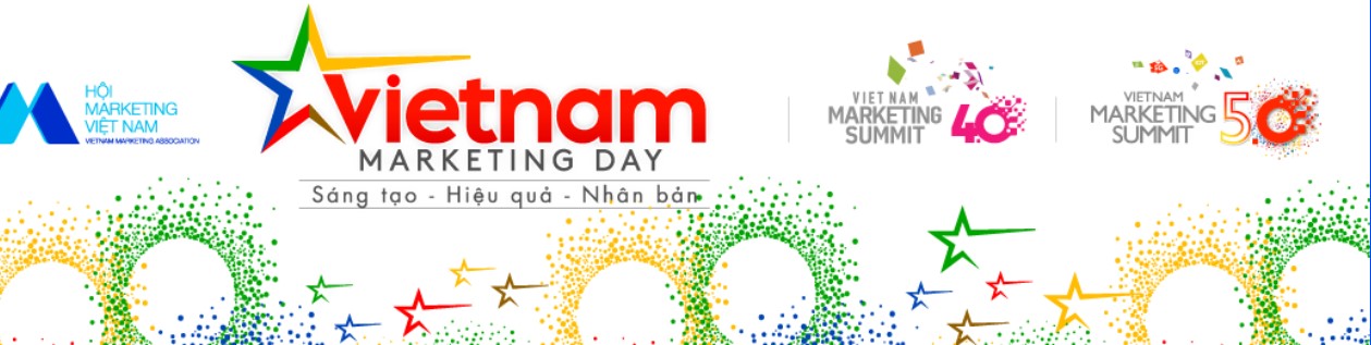 Logo ch&amp;iacute;nh thức của sự kiện Vietnam Marketing Day 2023