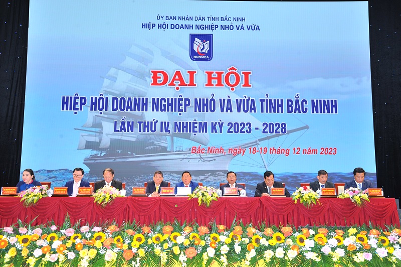 Hiệp hội Doanh nghiệp nhỏ v&amp;agrave; vừa tỉnh Bắc Ninh tổ chức Đại hội lần thứ IV