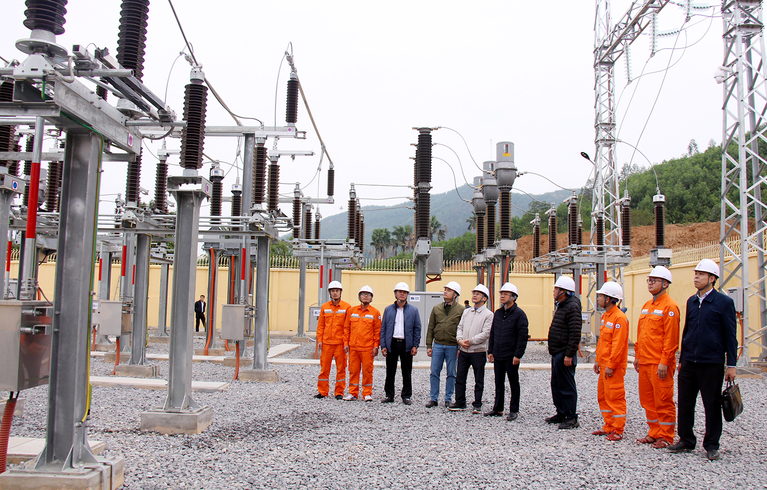 TBA 110kV Hạ H&amp;ograve;a được thiết kế theo ti&amp;ecirc;u ch&amp;iacute; TBA kh&amp;ocirc;ng người trực
