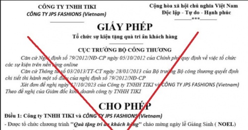 Cảnh b&amp;aacute;o văn bản giả mạo đơn vị thuộc Bộ C&amp;ocirc;ng Thương để lừa đảo doanh nghiệp