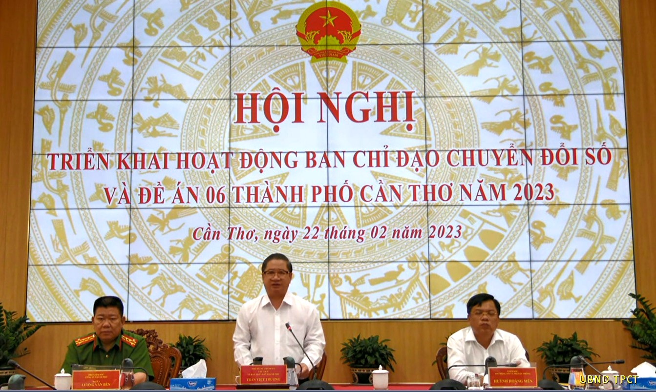Hội nghị triển khai hoạt động BCĐ Chuyển đổi số.