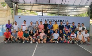 Phú Thọ khai mạc Giải Pickleball Doanh nhân mở rộng lần thứ 1 năm 2026