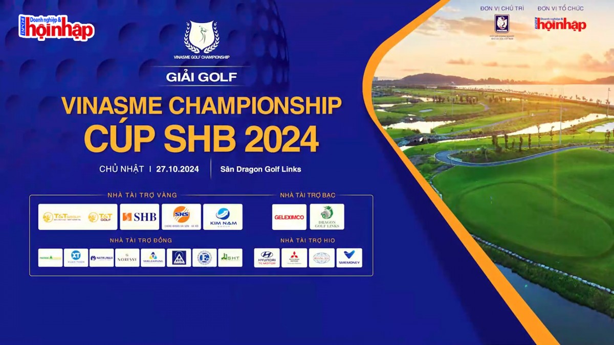 Những khoảnh khắc "vàng" tại giải golf VINASME Championship Cúp SHB 2024