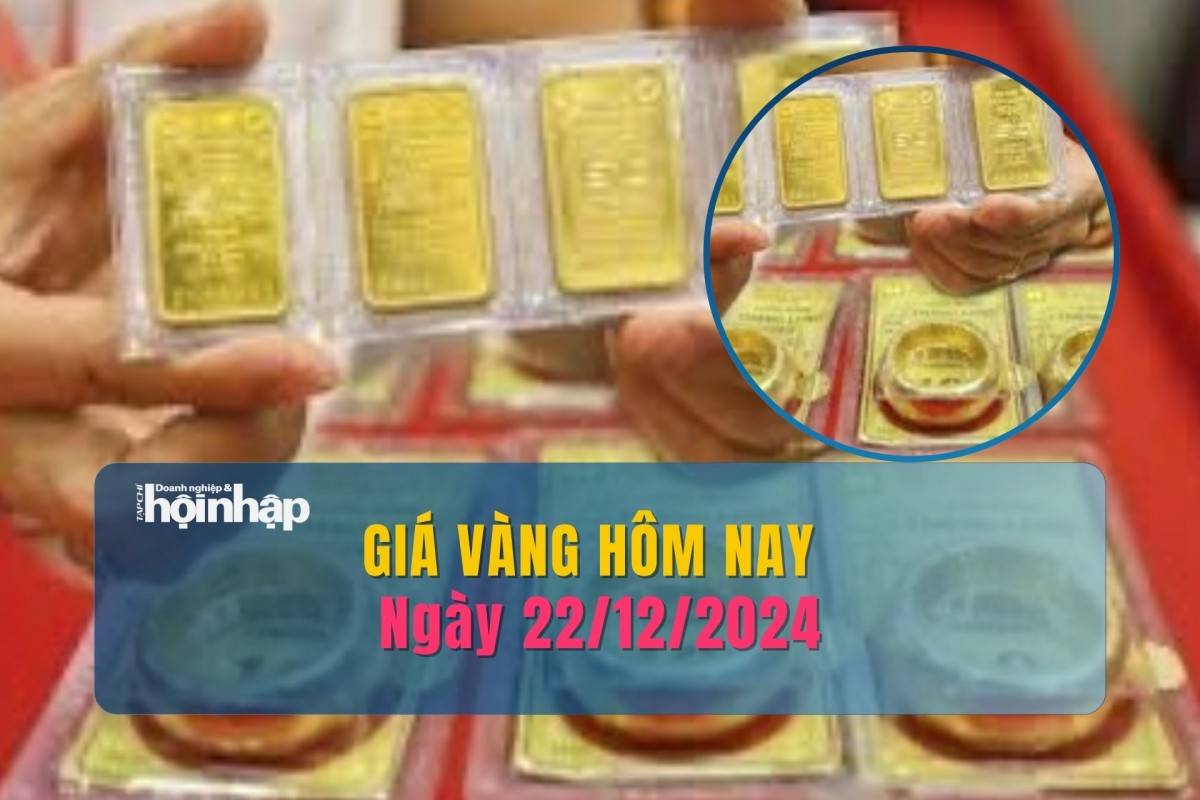 Giá vàng hôm nay 22/12: Vàng nhẫn tăng vượt mốc 84 triệu đồng/lượng