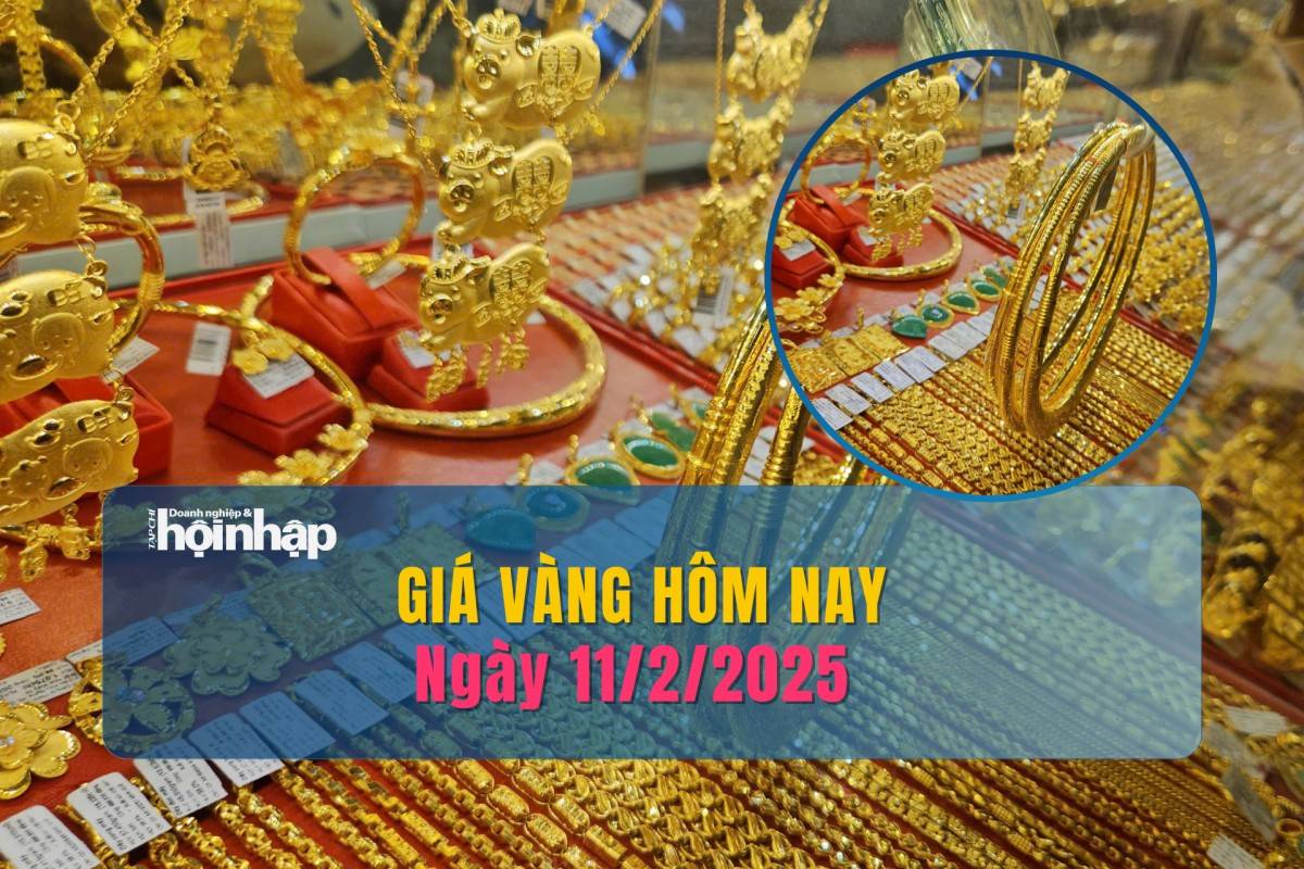 Giá vàng hôm nay 11/2: Vàng thế giới tăng vùn vụt, vượt ngưỡng 2.900 USD/ounce