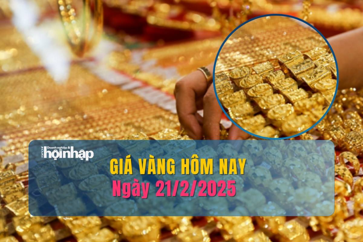 Giá vàng hôm nay 21/2: Vàng thế giới tăng vọt, lập đỉnh mới