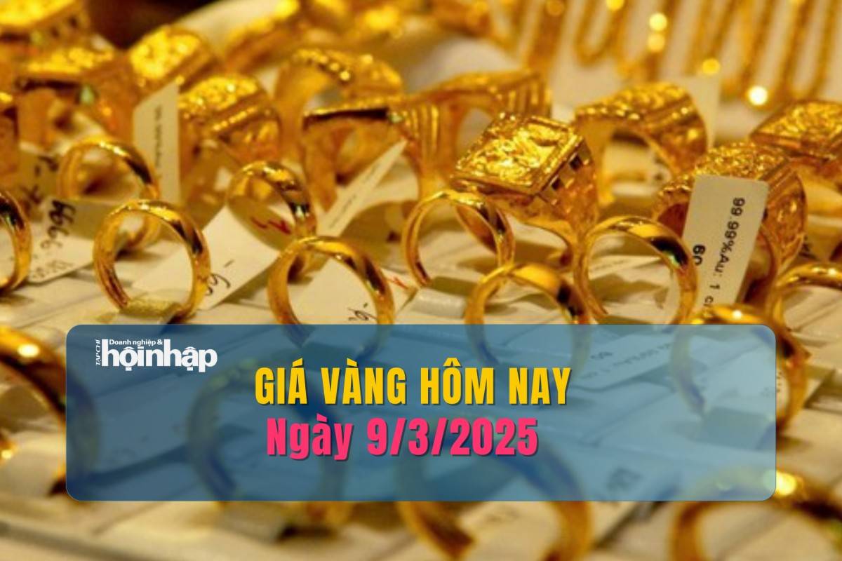 Giá vàng hôm nay 9/3: Vàng thế giới "giảm sốc"