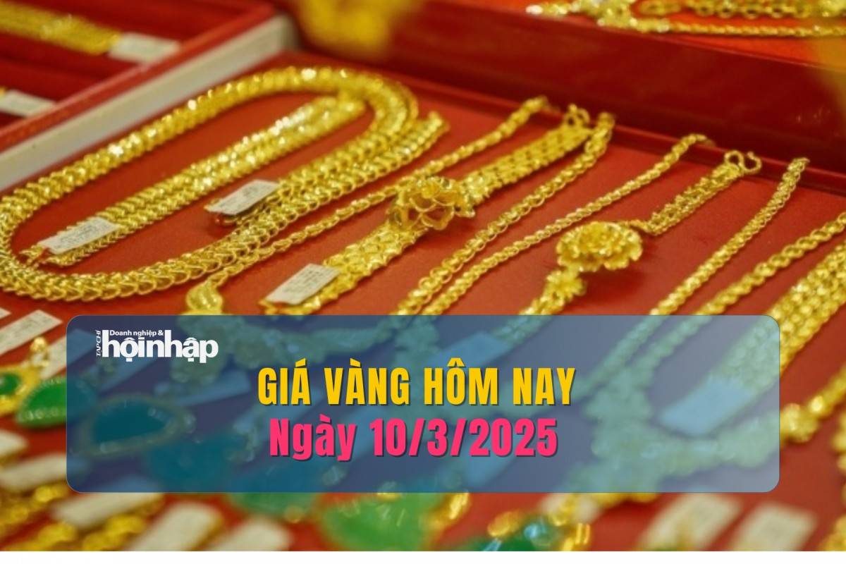 Giá vàng hôm nay 10/3: Vàng miếng neo cao gần 93 triệu đồng/lượng