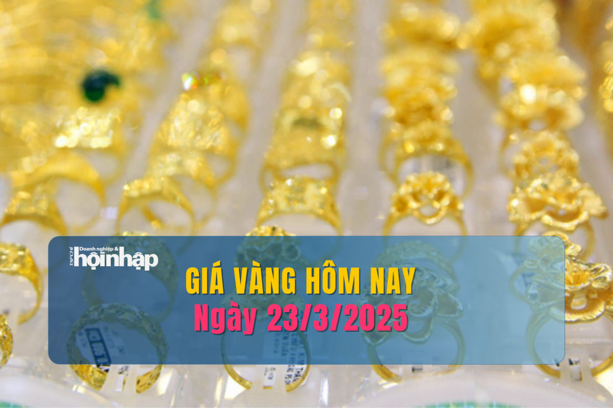 Giá vàng hôm nay 23/3: Vàng miếng giảm "sốc" mất mốc 98 triệu đồng/lượng