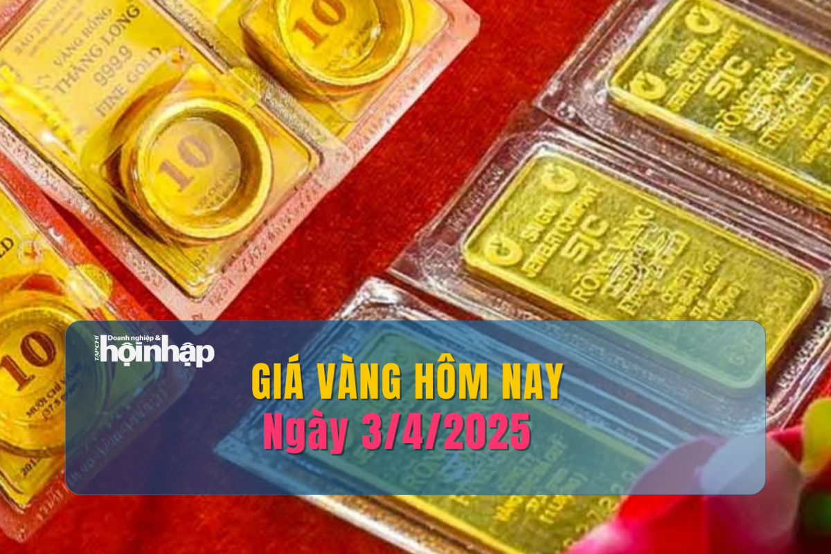 Giá vàng hôm nay 3/4: Vàng thế giới tăng "vùn vụt"