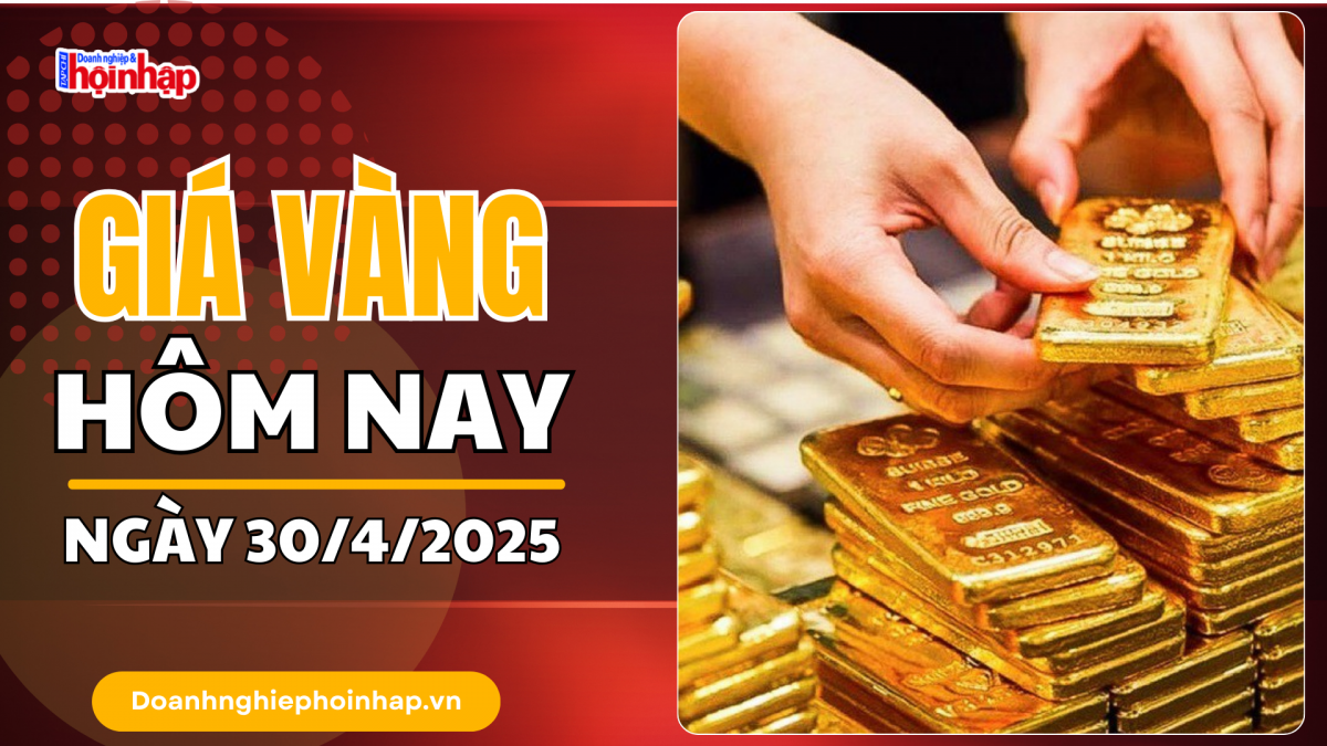 Giá vàng hôm nay 30/4: Vàng thế giới giữ đà tăng "đỉnh"