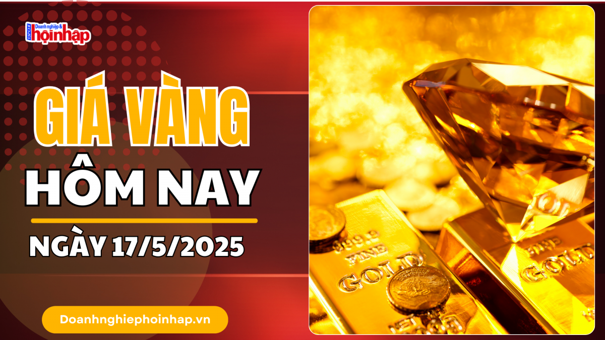 Giá vàng hôm nay 17/5: Vàng trong nước tăng vọt, vàng thế giới vượt 3.200 USD/ounce