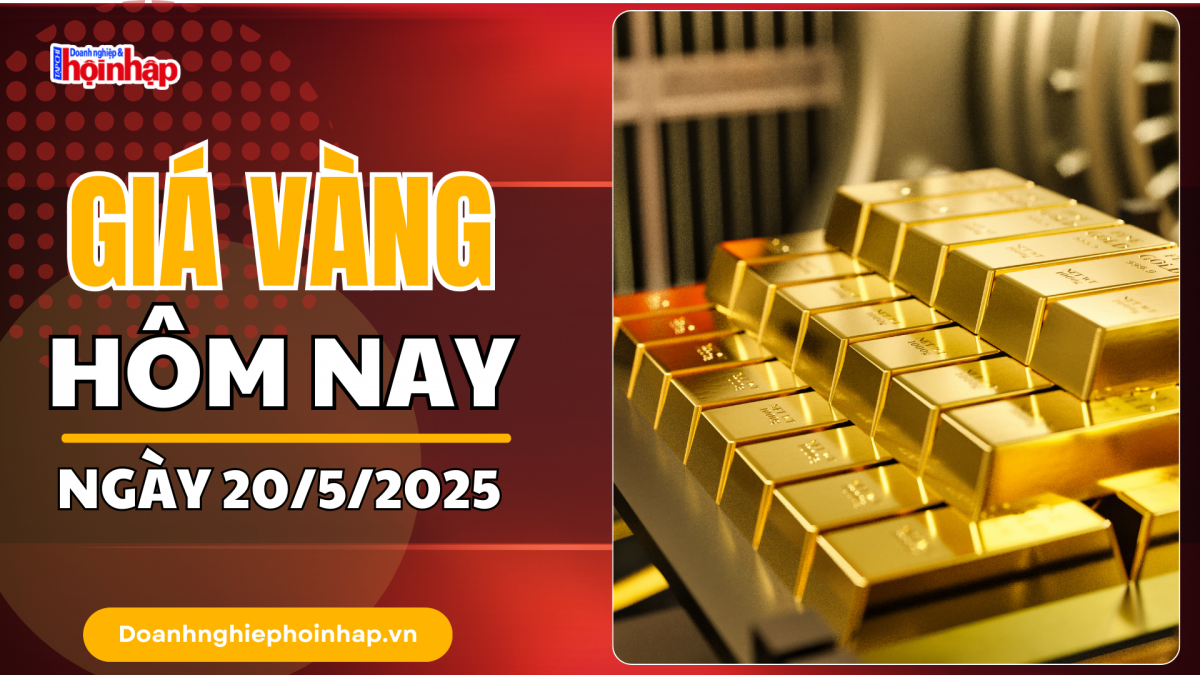 Giá vàng hôm nay 20/5: Vàng miếng, vàng nhẫn "bật" tăng mạnh mẽ