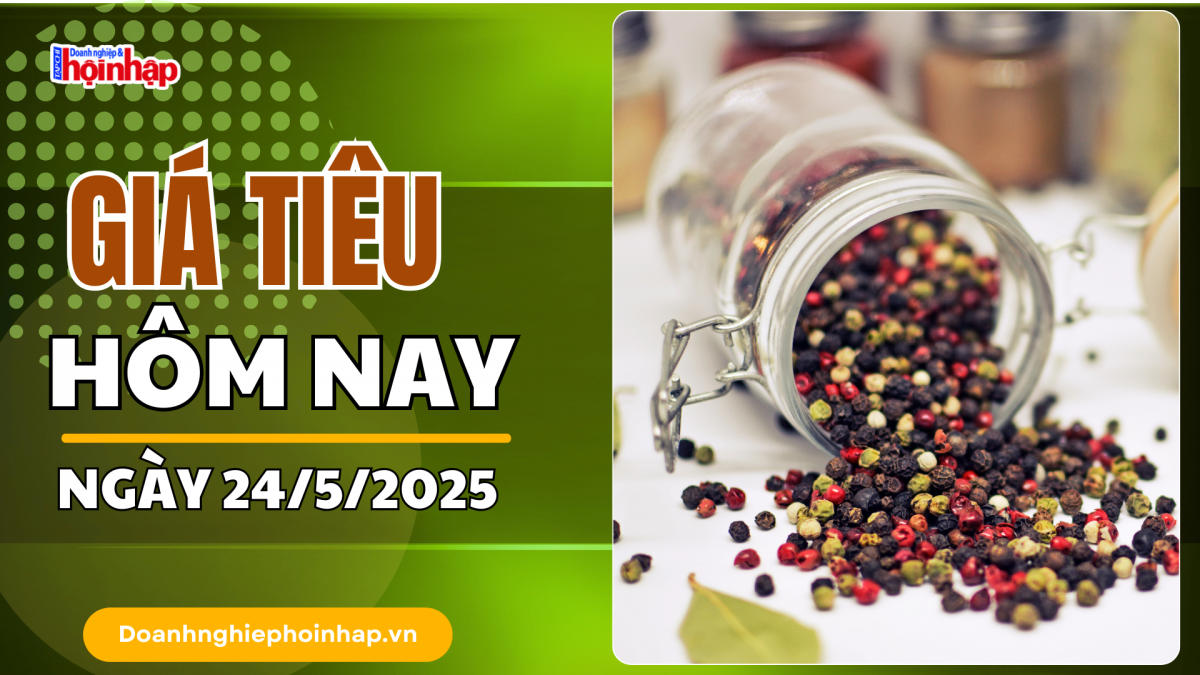 Giá tiêu hôm nay 24/5: Tiêu trong nước giảm "sốc"