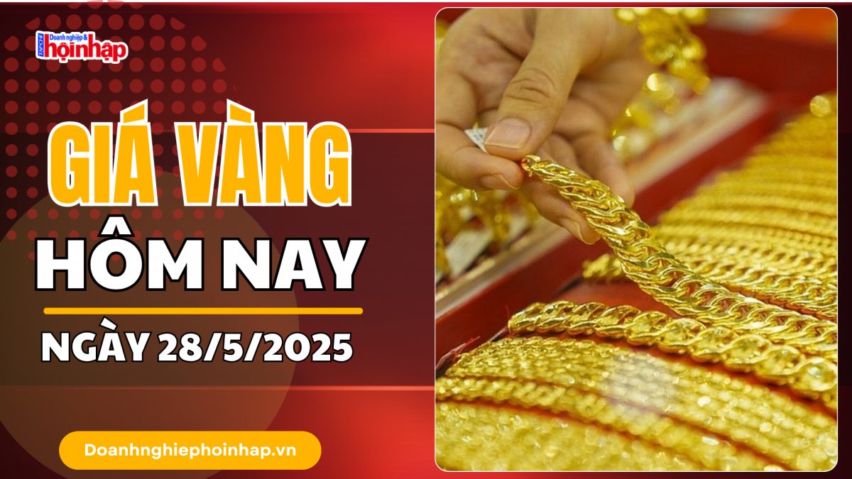 Giá vàng hôm nay 28/5: Vàng trong nước và thế giới đồng loạt giảm mạnh