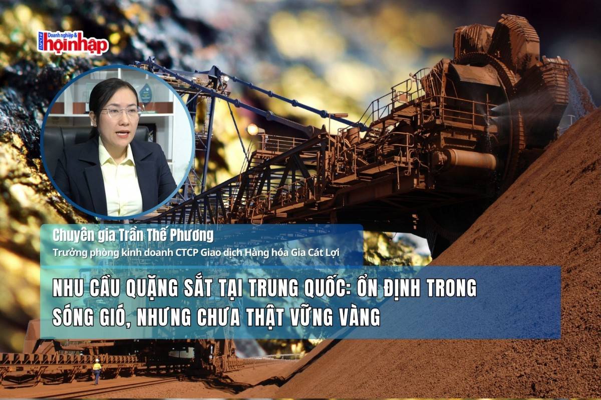 Nhu cầu quặng sắt tại Trung Quốc: Ổn định trong sóng gió, nhưng chưa thật vững vàng