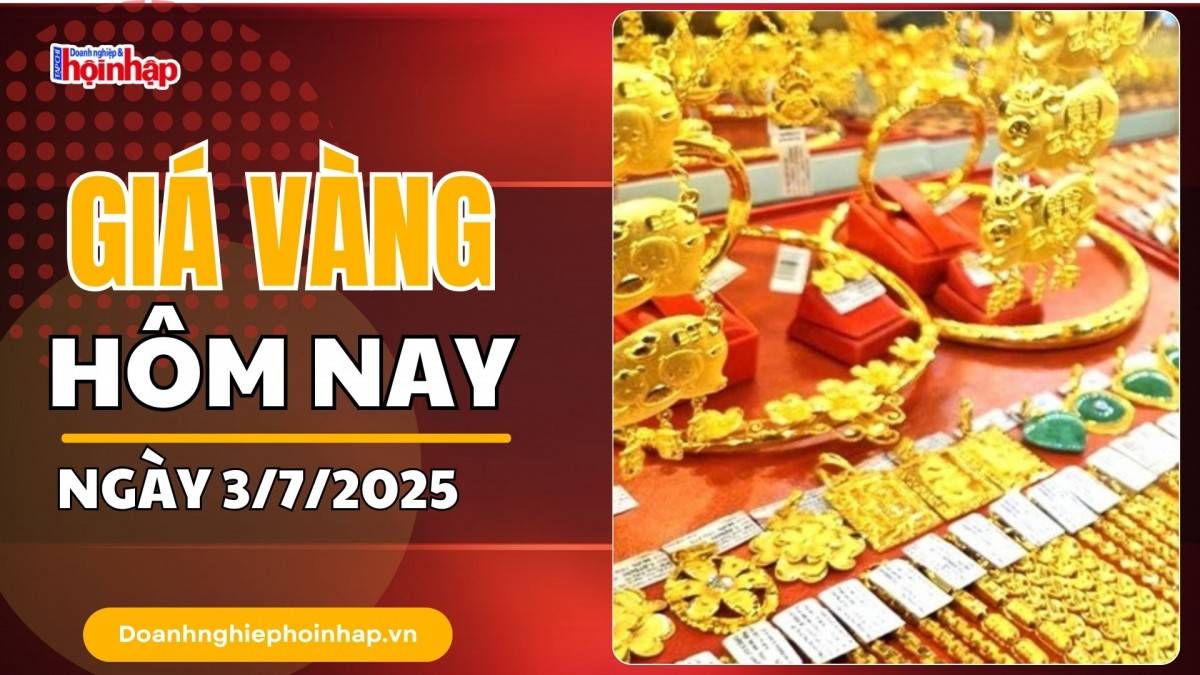 Giá vàng hôm nay 3/7: Vàng trong nước neo cao, thế giới tiếp đà tăng