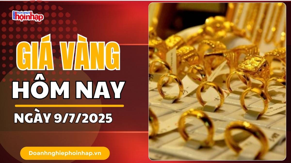 Giá vàng hôm nay 9/7: Vàng trong nước tăng mạnh và thế giới "lao dốc"