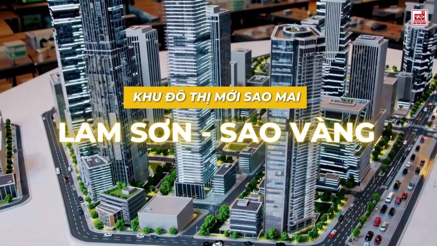 Khu đô thị mới Sao Mai: Lam Sơn - Sao Vàng