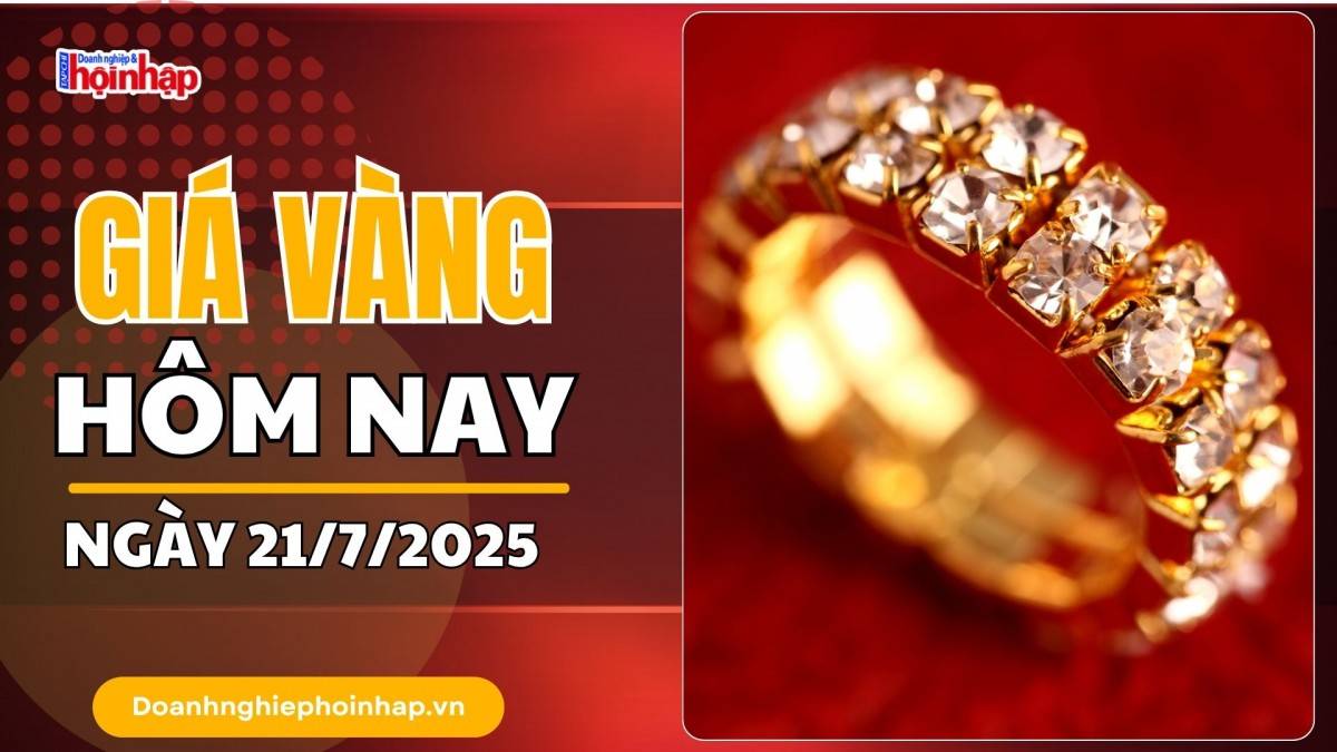 Giá vàng hôm nay 21/7: Vàng trong nước và thế giới "neo" ở ngưỡng cao