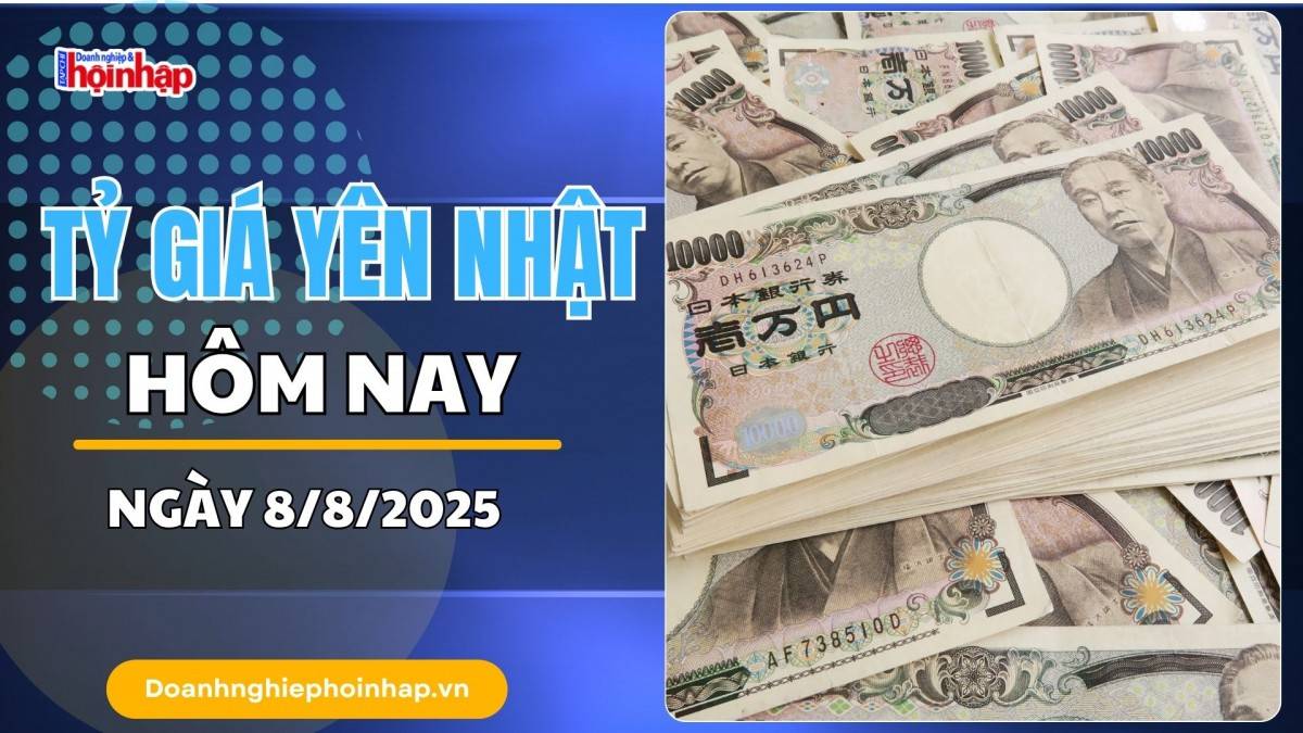 Tỷ giá Yên Nhật hôm nay 8/8: Yên Nhật chạm đáy, mắt thị trường dõi theo động thái từ BoJ